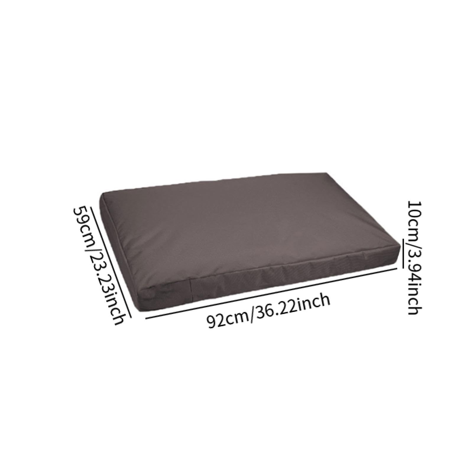 Funda para Cama de Perro Impermeable Cubierta de Colchón para Jaula de Animales Reemplazo Lavable y Extraíble con Cremallera Adecuada para Caja Coche