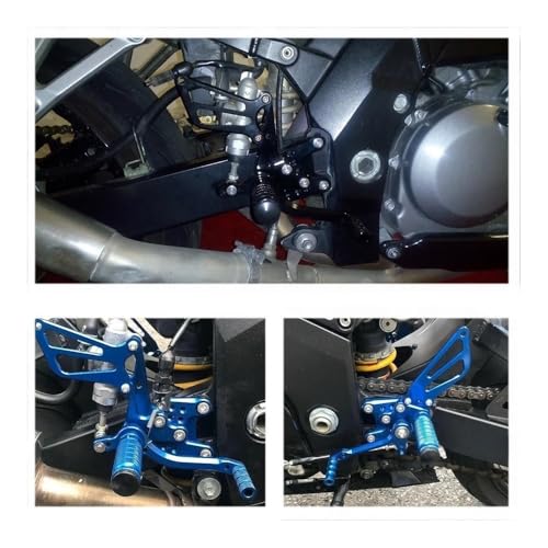 Repose-pieds de moto arrière et support passager pour balades en Suzuki SV GSXR - 3