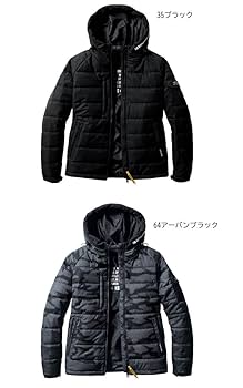 【開封・未使用】BURTLE 5030 防寒フーディジャケット ブラック XL BURTLE バートル 防寒着 防寒フーディジャケット アウター 男女