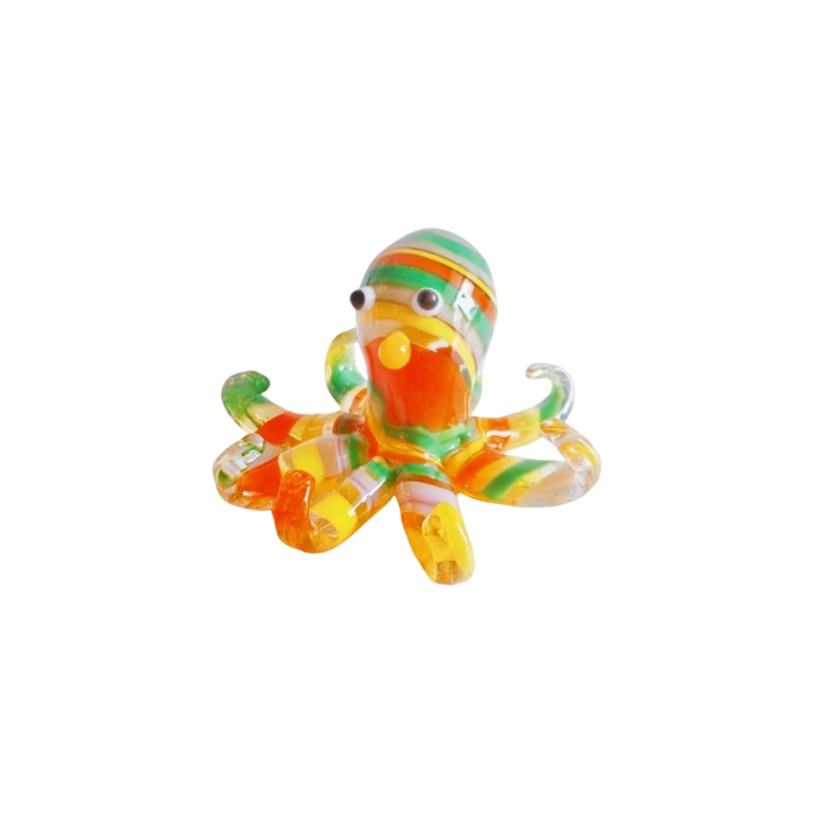 Tsophreniq Artistic Vibrant Octopuses Miniature Sculpture Desk Shelf Decoration Great Present for Christmas Housewarming Parties Kids Women Men