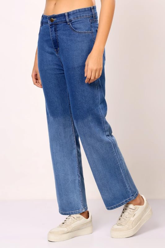 Image of London Hills Women's Relaxed Fit High Rise Jeans || Woman Jean's || Women Baggy Jeans || Jean's for Womens || Loose Jean for Women's || Oversized Woman baggys
