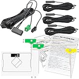 【Esperanza】取説書付 カロッツェリア サイバーナビ★AVIC-ZH0777W AVIC-ZH0999 テレビ アンテナ フルセット GPSフィルムアンテナ&コード4本 補修 交換 ナビ乗せ換え