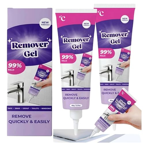 YLBHYIRSJF Gel Removedor de Moho, Potente Gel Limpiador Doméstico, Altamente Efectivo En Penetración, Apto para Juntas de Azulejos de Baño Y Cocina, Paredes Y Juntas, Fórmula Segura (2)
