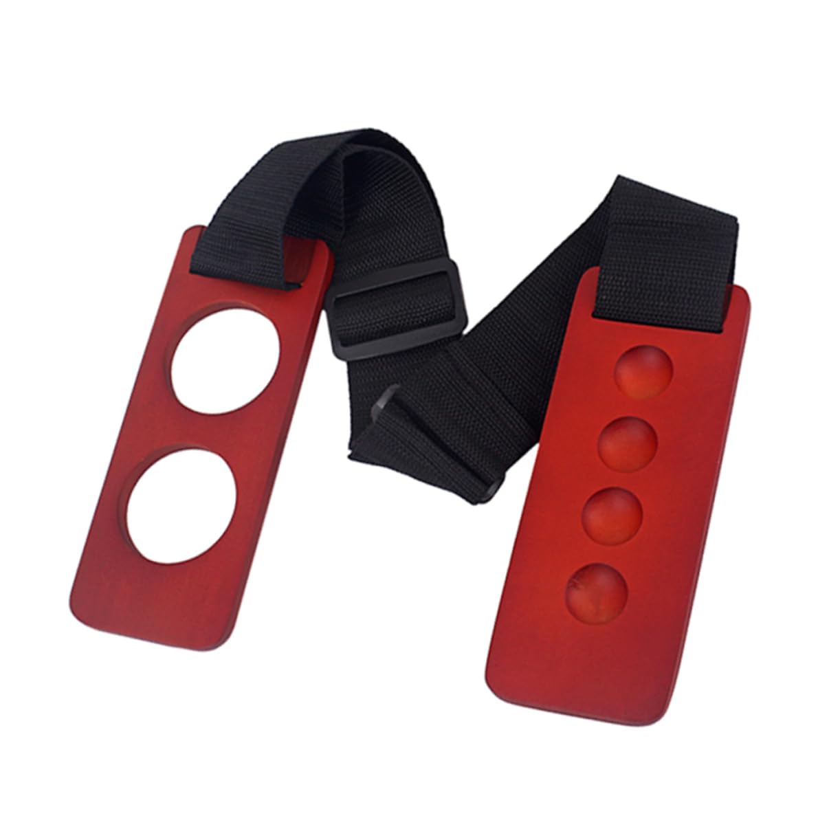 BESPORTBLE Cello End Pin Holder Anti-slip Mat Black Red Wooden Floor Protector for Cello Players