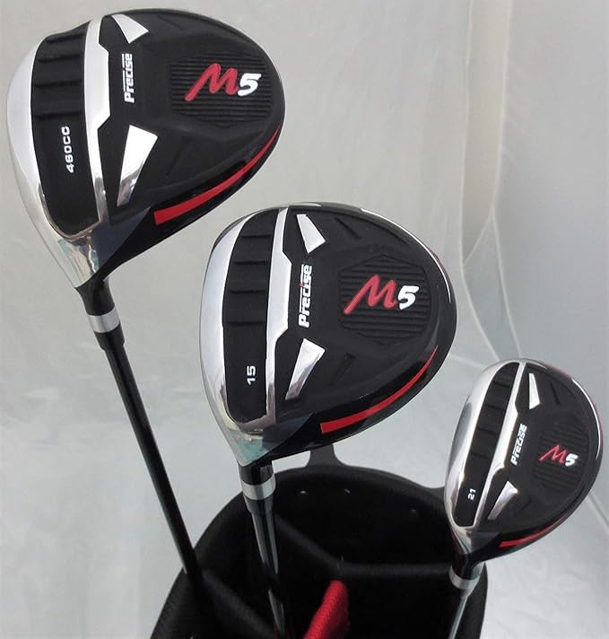 New Mens Left Handed Complete Golf Set Custom Made Clubs for Tall Men 6'0