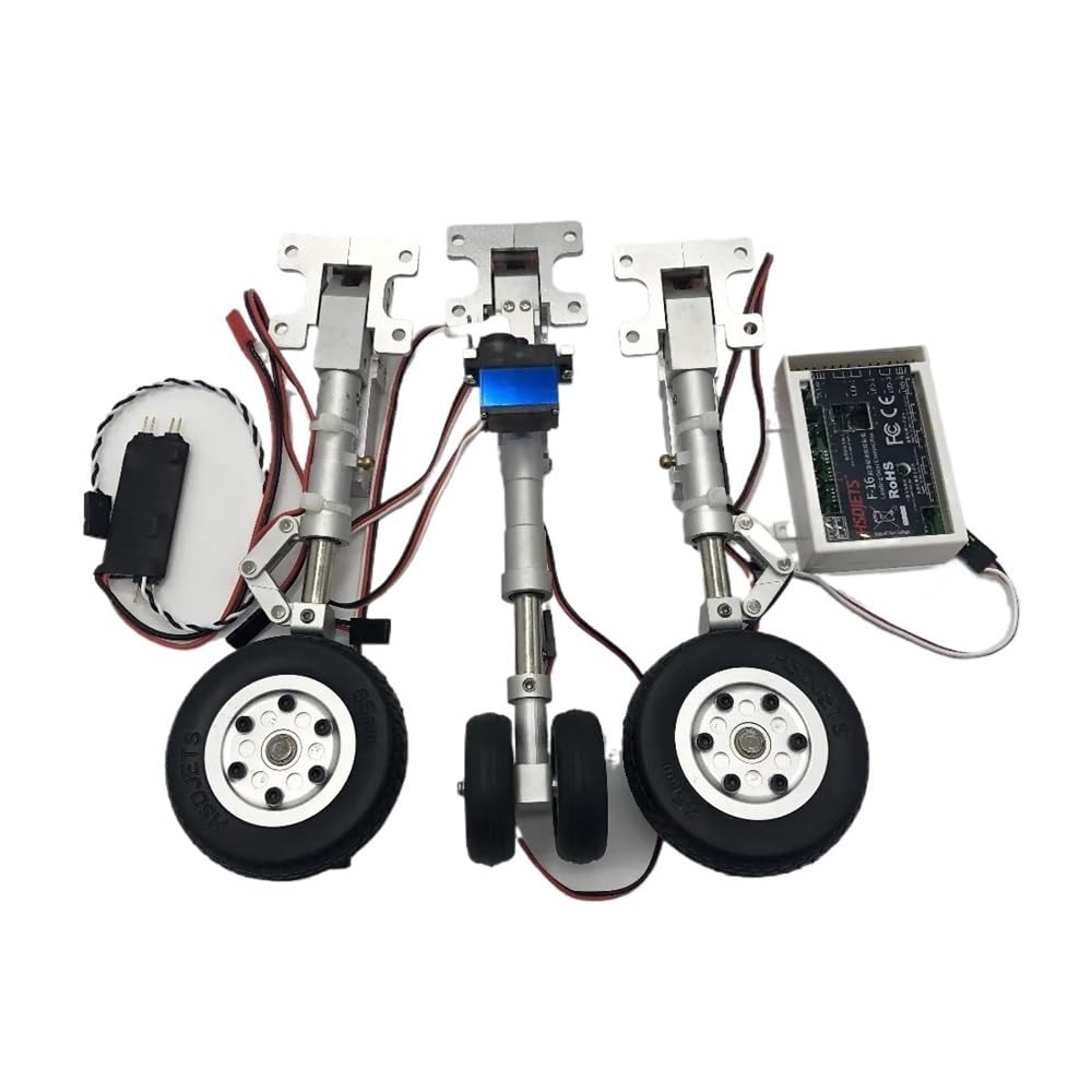 Carrello di atterraggio in metallo del modello aereo RC con turbina HSD(Full W control box)