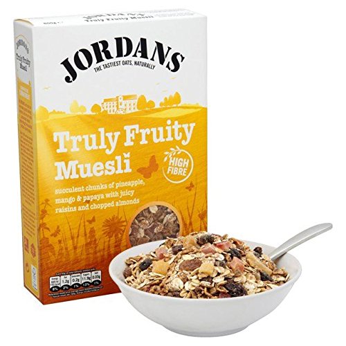 Jordans Muesli Truly Fruity 600g, 2 Pack Amazon.de Lebensmittel