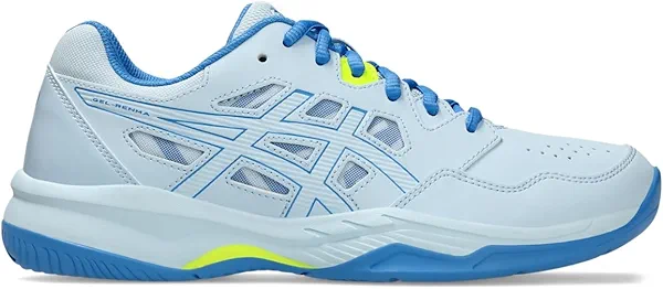 ASICS Women's Gel-RENMA Pickleball Shoes, 10, Light Blue/Blue Coast