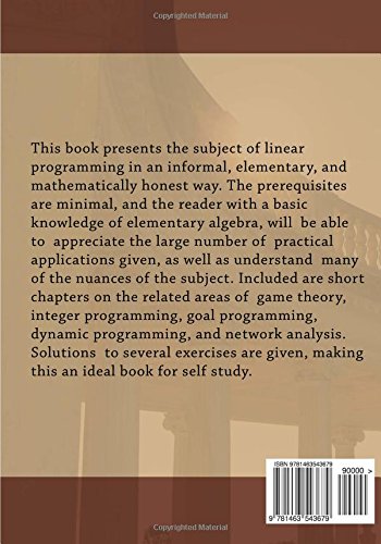 Linear Programming: An Introduction With Applications (Second Edition) #TOP1