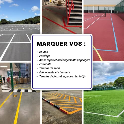 Image of Aerosol Solutions Line Marker Green 26 Oz | Grass and Road Spray Paint, All Purpose Striping Paint | Perfect for Athletics, Landscaping & Pavements (Pack of 2)