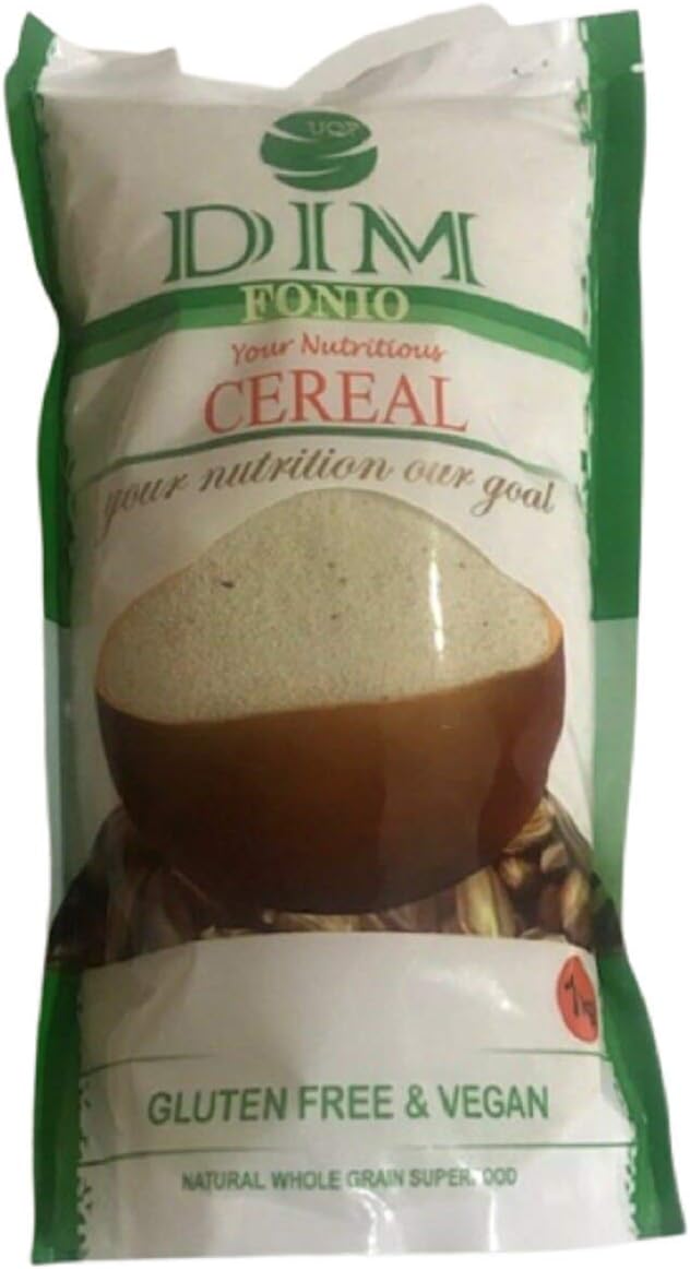Fonio Ancient African Super Food Vegan Gluten Free Non GMO - Dr Sebi Grain 1kg