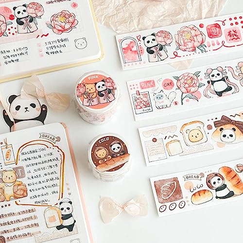 マスキングテープ moodtape 少女 人物マステ 花柄 アルバム DIY ギフト かわいい シール インテリア 飾り 手帳テープ (可可??)