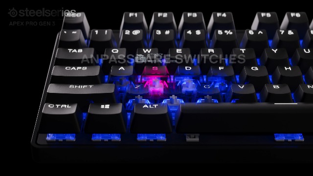 SteelSeries Apex Pro TKL Wireless Gen 3 - Wireless Gaming Keyboard