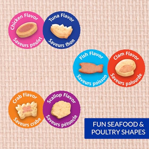 INABA Juicy Bites Chewy Cat Treats, Scallop Crab Flavor, 18ct - image 3