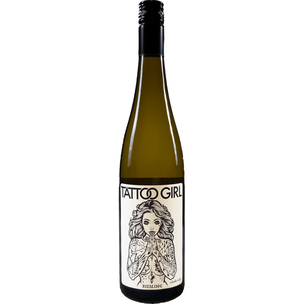 Tattoo Girl Riesling Wine, 750 ml Bottle