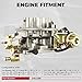 ALAVENTE 2 Barrel Carburetor for Ford Mustang F150 F250 F350 Comet Engine 289 Cu, 302 Cu, 351 Cu Wagoneer 360 Cu (Automatic Choke)