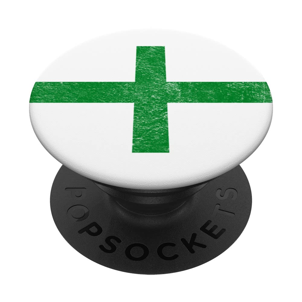 CROSS OF THE ORDER OF ST. SAINT LAZARUS FLAG PopSockets Swappable PopGrip
