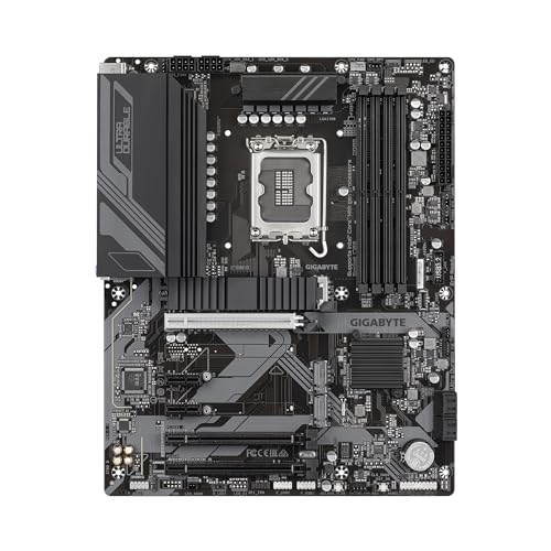 GIGABYTE Z790 D Scheda madre - Supporta CPU Intel Core di 14a generazione, VRM digitale a 12+1+1 fasi, fino a 7600MHz DDR5 (OC), 3xPCIe 4.0 M.2, LAN 2.5GbE, USB 3.2 Gen 2 - Scheda madre - Immagine 1