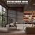 8 Pcs Wood Peel and Stick Panels for Wall 11.8" x 12.6" 3D Acoustic Self Adhesive Wood Slat Soundproof Textured Wall Panels for Interior Decor and Ceilings Decoration(Matte Grey)