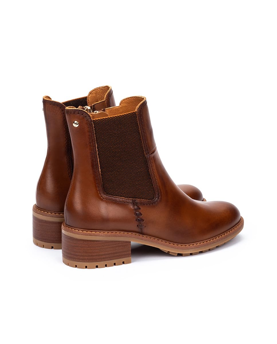 Pikolinos Medina Chelsea Stiefeletten mit Absatz Damen | Leather | Brown