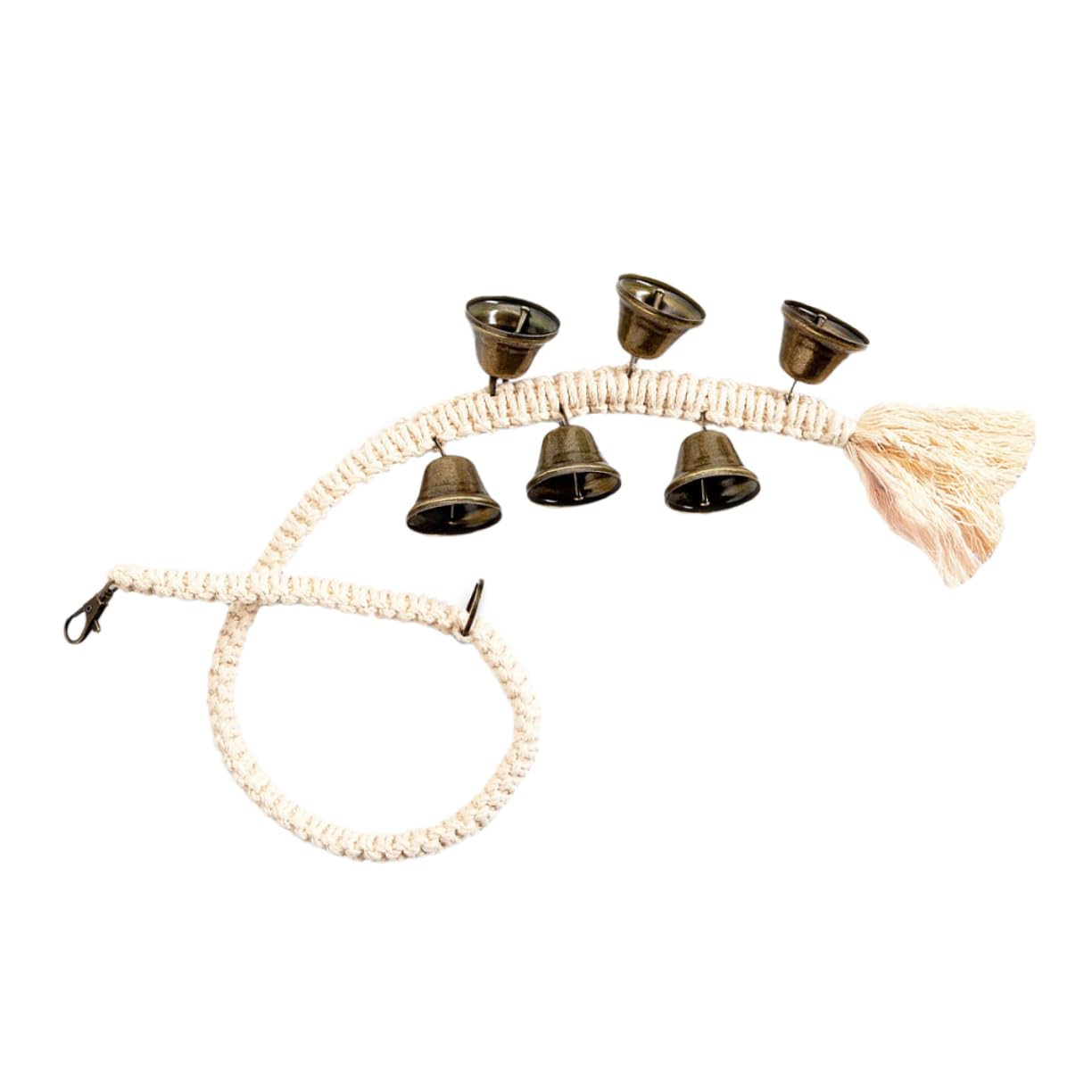 balacoo Pet Doorbell for Potty Training Doorbell Chain Dog Training Bell Long Straps