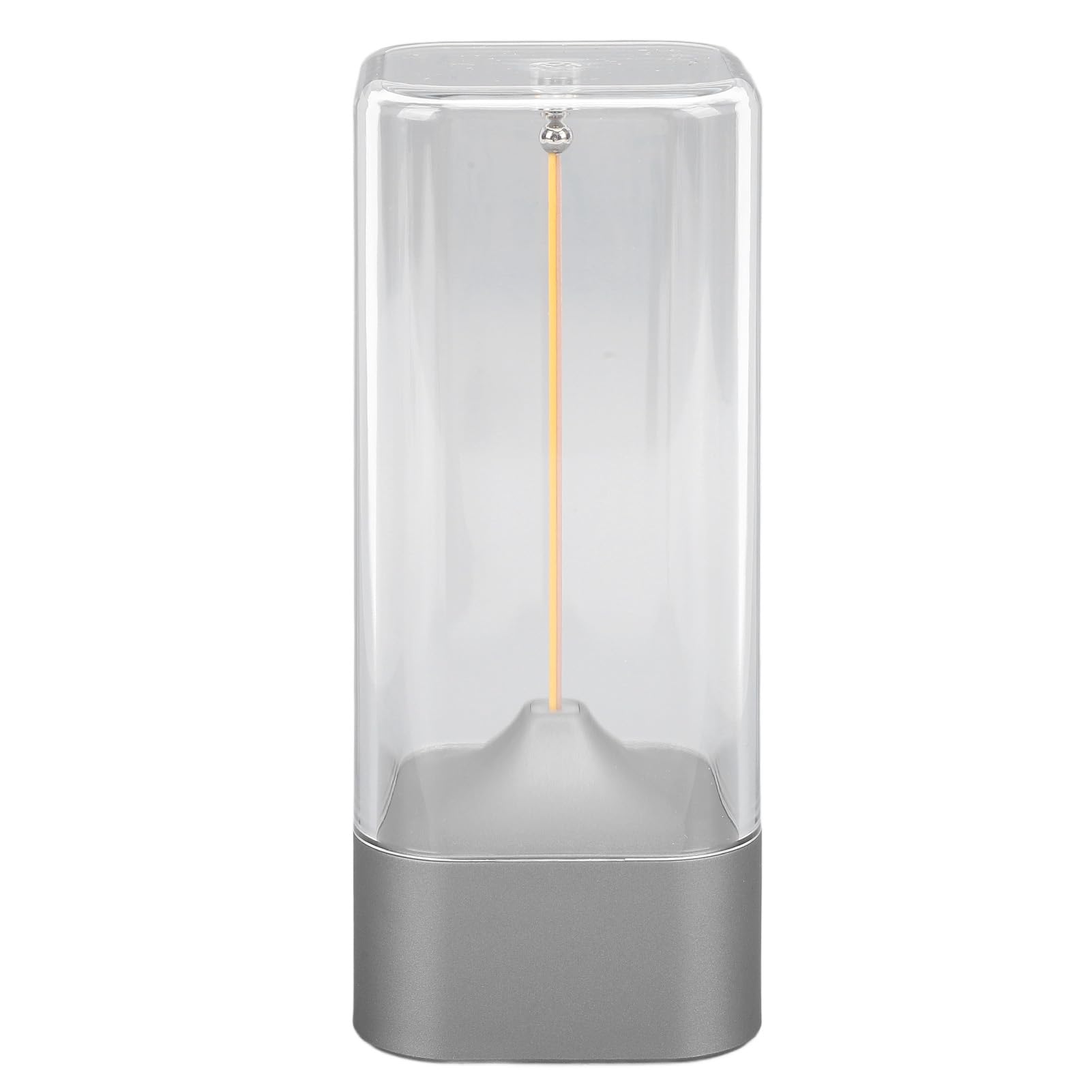 Hyuduo Magnetic Filament Table Lamp, LED USB Rechargeable Touch Control Cordless Night Light for Bedside Office, Living Room