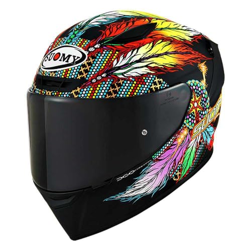 Suomy Track-1 Chieftain Multi Matt Black 2023 Casco, nero opaco, M (57/58)