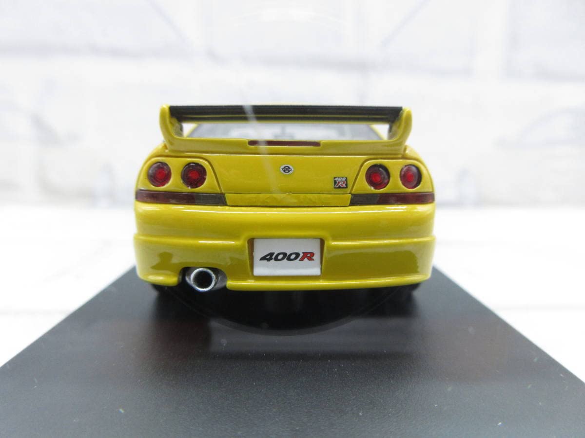 Amazon | ミニカー 1/43 京商 日産 ニスモ 400R イエロー モデルカー