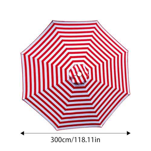 Remplacement pour parasol de banne réglable et toile de rechange supérieure anti-UV - 5