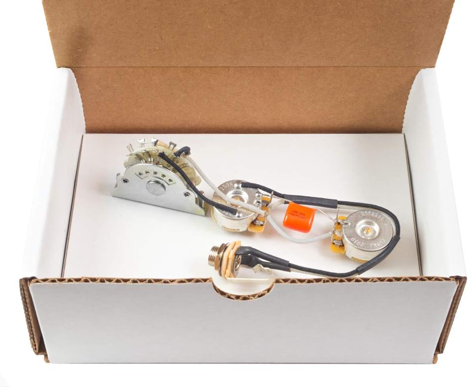 Amazon.com: ToneShaper Guitar Wiring Kit, For Fender Telecaster, SS3 (4