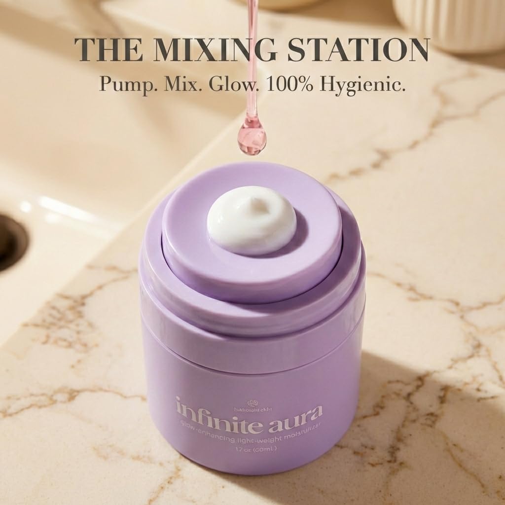 Infinite Aura Face Moisturizer with GHK-Cu Copper Peptides - Barrier Repair & Anti-Aging Cream for Dry, Sensitive Skin & Redness - Firming Formula with Bio-Identical Ceramides - 1.7 oz - Image 3