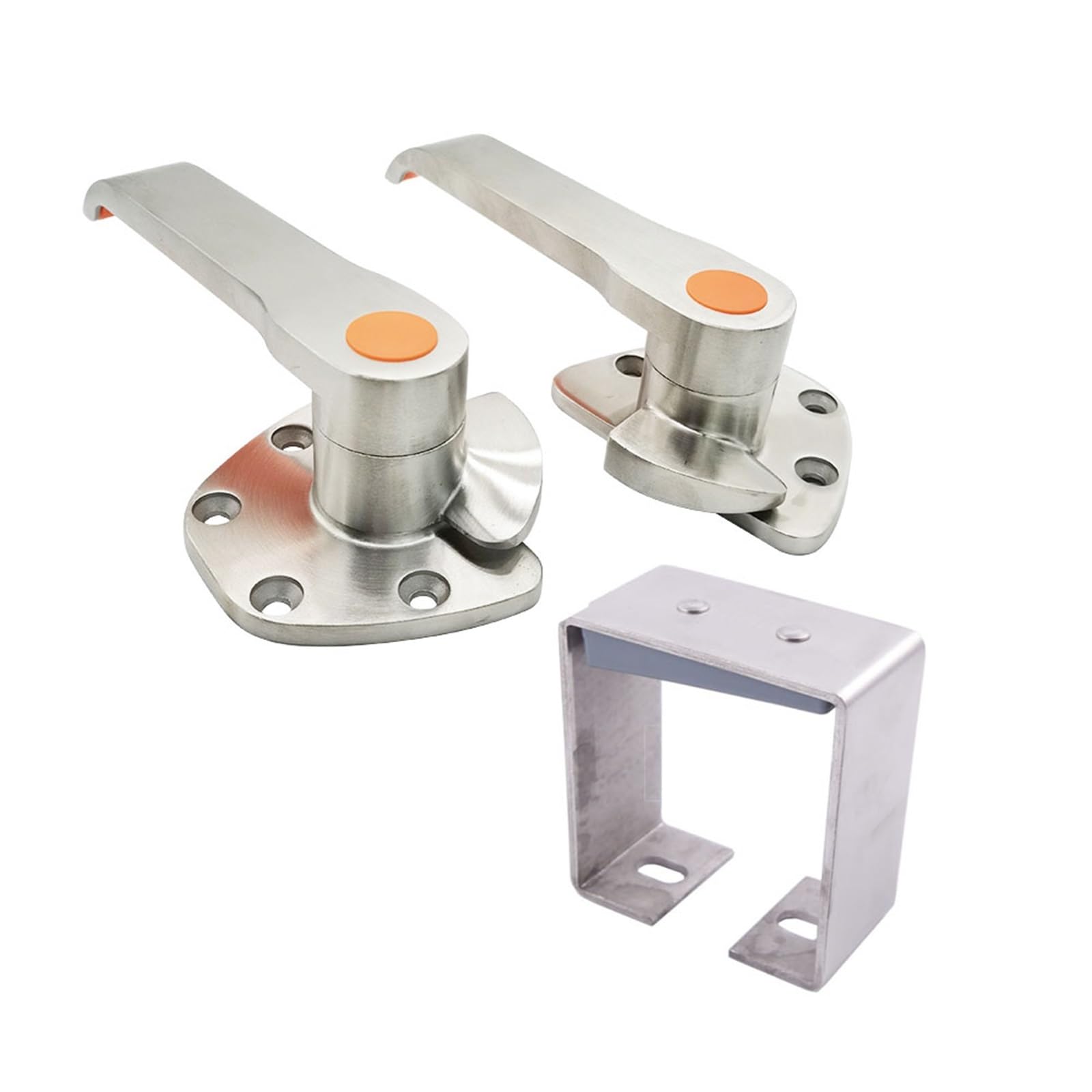 Lgoijhdvz E Stainless Steel Steam Box Door Handl Seafood Cas Knob Oven Lock Cold Stor Hing Cabinet Pull Cookwar Repair Part(E)