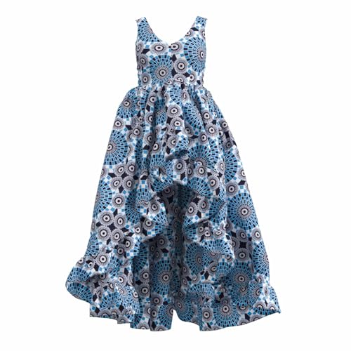 Image of iooiooi African Dresses for Women Party Robe Plus Size Print Dashiki Dinner Dress