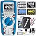 Bluetooth günstig Kaufen-PeakTech 3440 Multimeter digital + 4.0 Bluetooth & Grafik-Display [3 Jahre Garantie] 50000 Counts, Profi digital Multimeter, TÜV/GS, Spannungsprüfer Durchgangsprüfer Spannungsmesser -CAT III 1000 V