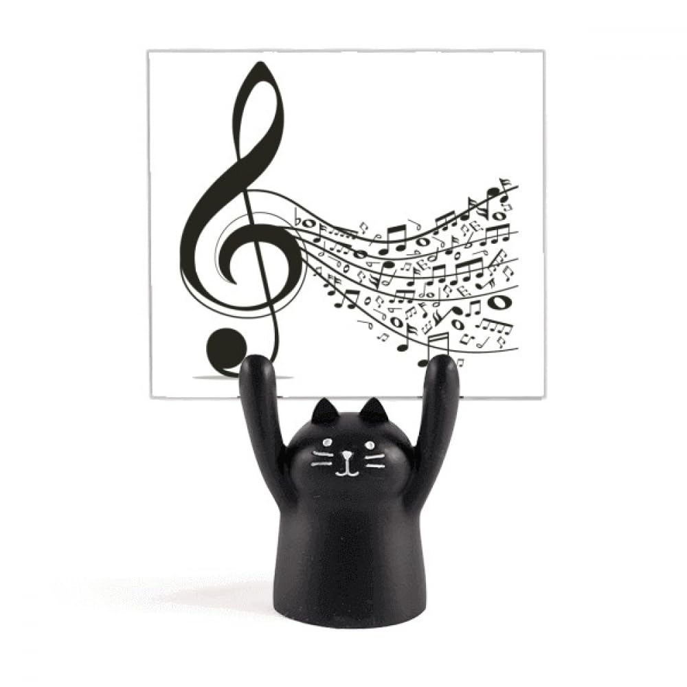 Support pour notes de musique en forme de clé de sol anti-vent - 4