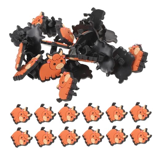 GARIOUANS 40個 かわいい 動物 ペン セット 鉛筆 漫画 ペン トッパー ライト ブラウン