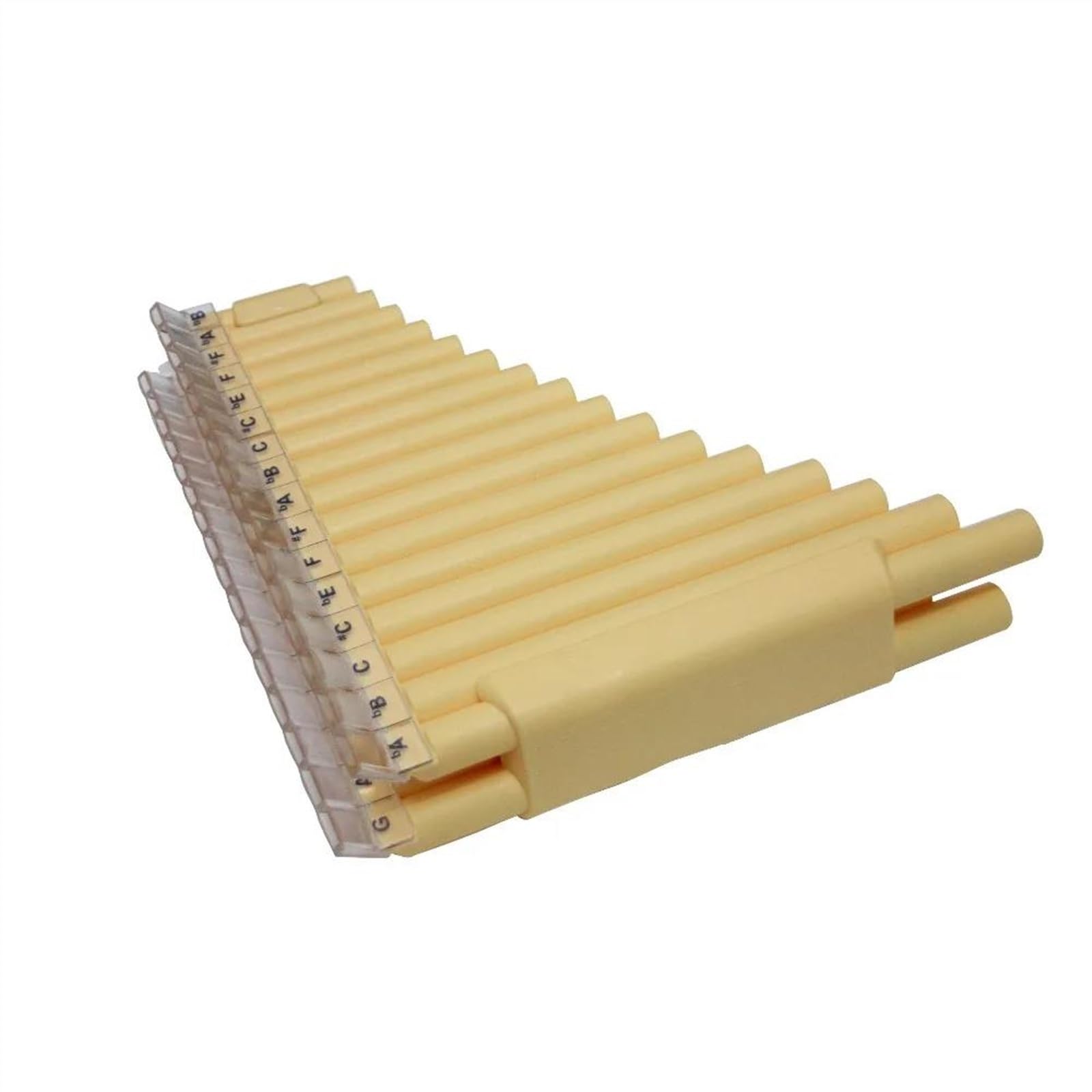 Practicar para Principiantes flauta de pan Flauta De Pan De 32 Tubos, Flauta De Pan Doble De 16 Tubos Llave C Instrumento Musical Para Enseñar Escuela Para Principiantes