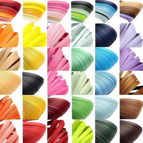 Quilling Papierstreifen 5mm Streifen Papier Quilling Streifen Sets 120 Stücke Länge 54cm Quilling-Papier Quilling-Streifen (Grasgrün)