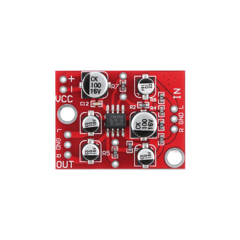 6pcs TDA1308 Class AB Stereo Headphone Amplifier Module Large Board DIY Power Amp Retrofit