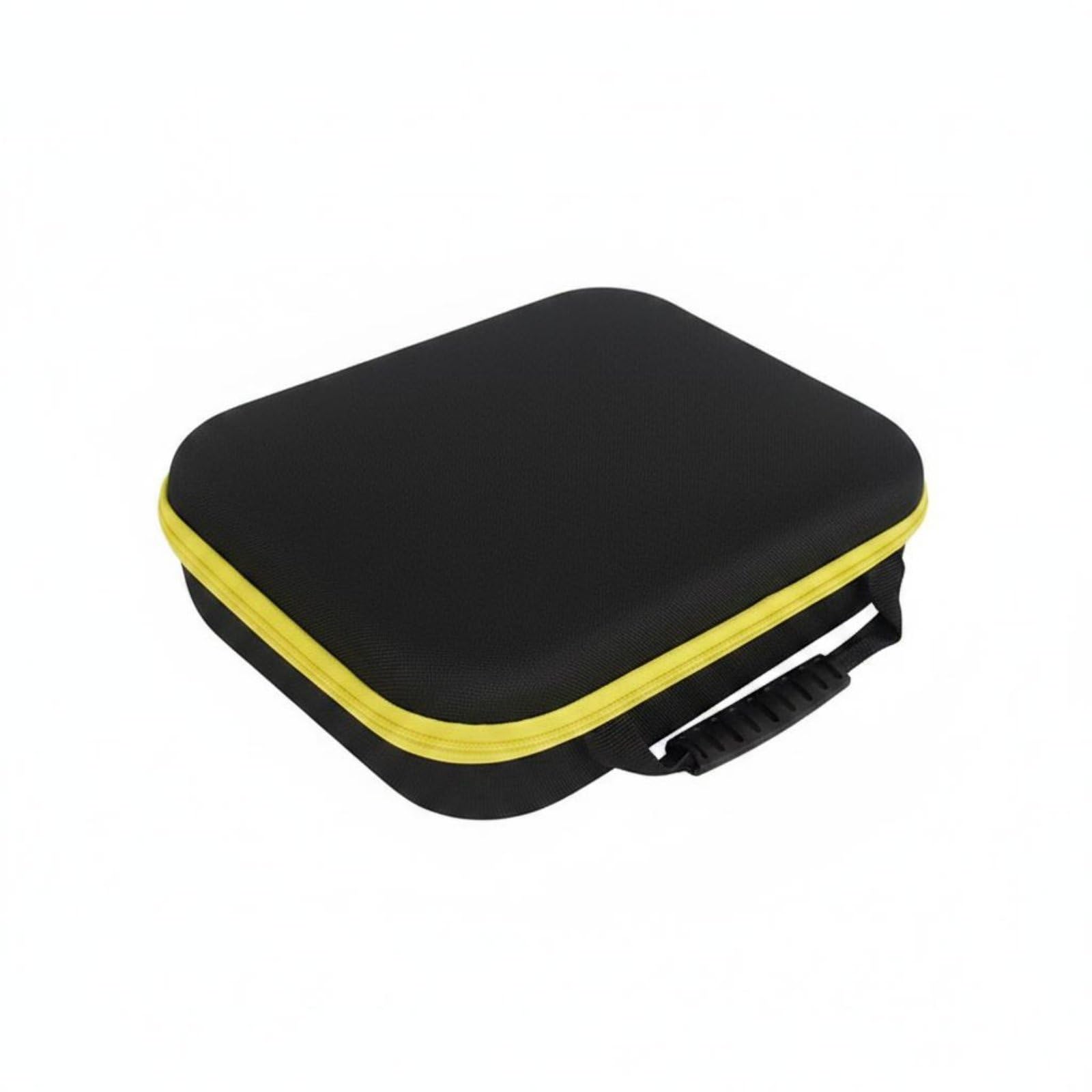 Yellow Trim Zippered Tool Pouch Black Oxford Cloth Bag Square Hard Shell Bag Top Handle, Yellow Bag 27-22-7cm|Business & Industrial | Electrical & Test Equipment | Test Measurement & Insp-image-17