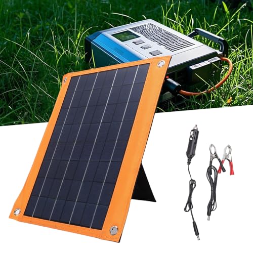 Panel Solar Portátil de 16 W Ideado para Viajar y Acampar al Aire Libre 4