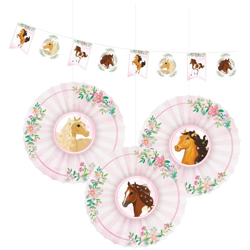 Playflip Set de fiesta XL para cumpleaños, decoración de cumpleaños infantil, decoración de cumpleaños