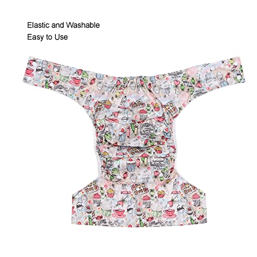 Miniatura 7 de Pañal Para Ancianos, Suave, De Alta Elasticidad, Ajustable, Lavable, Pañal Para Adultos, Pantalones Elásticos A Prueba De Fugas Para Ancianos Para Adultos