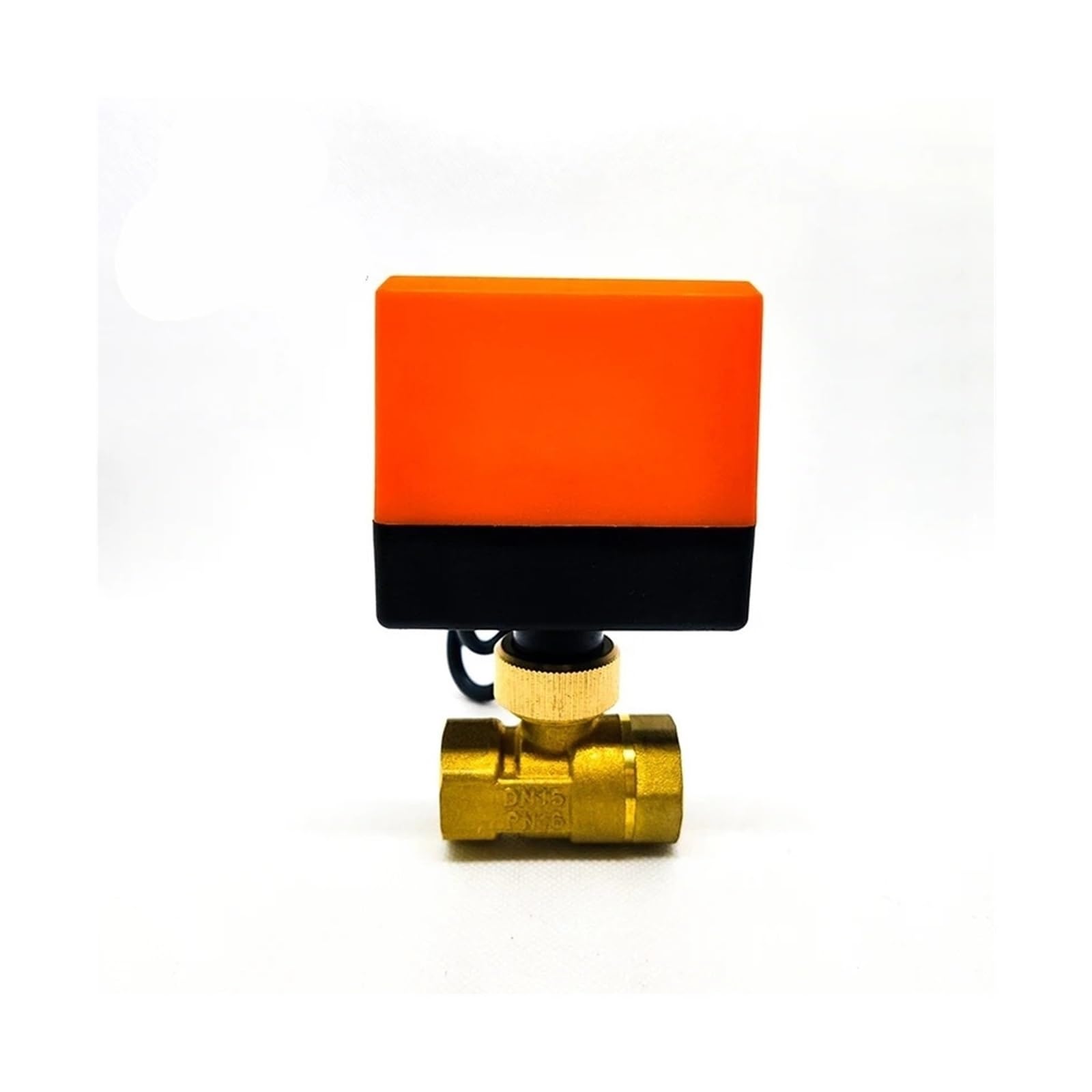 JNURGWLYH 1/2" 3/4" 1" 1-1/4" 1-1/2" 2" Electric Ball Valve Brass Air Conditioning Floor Heating Solenoid Valve Two-Way AC220V DC24V DC12V(OneSize,220VAC)