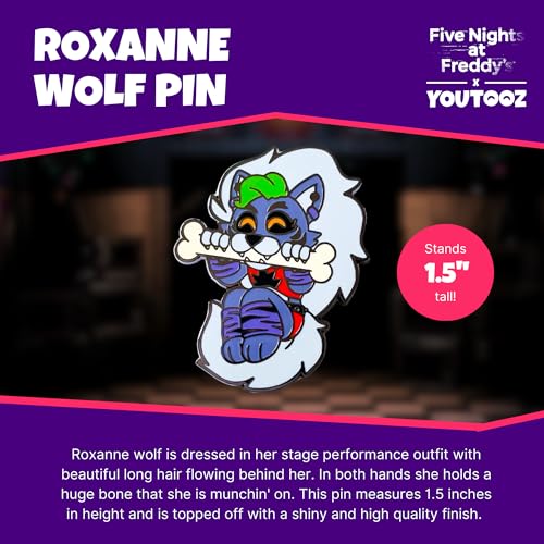 Image of Youtooz Five Nights At Freddy's Pin, Official Licensed FNAF Pins, Collectors FNAF Pin Collection Includes Pin By Youtooz Five Nights At Freddy's Collection