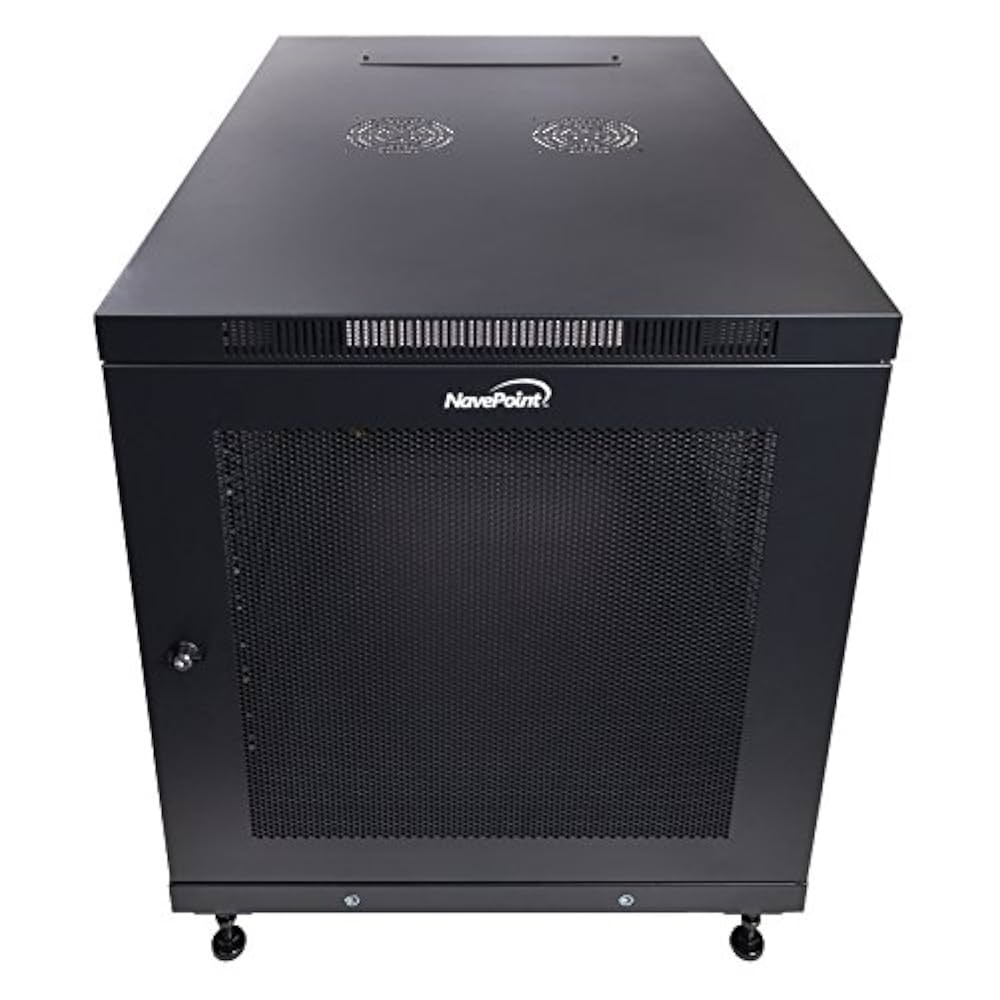 Amazon.com: NavePoint 12U Network Cabinet with Wheels 33