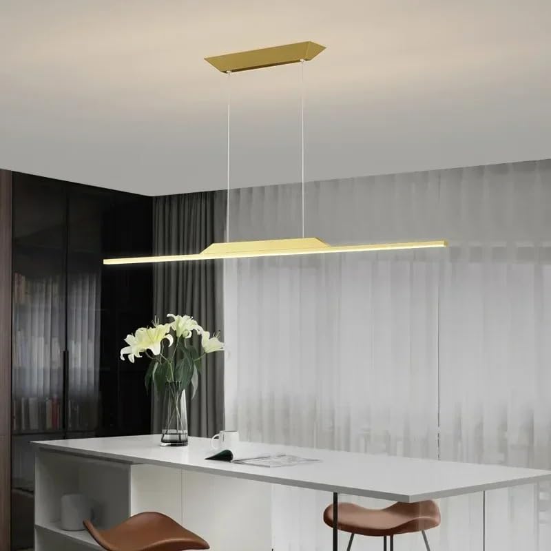 Lustre table de salle à manger à éclairage homogène pour grand espace