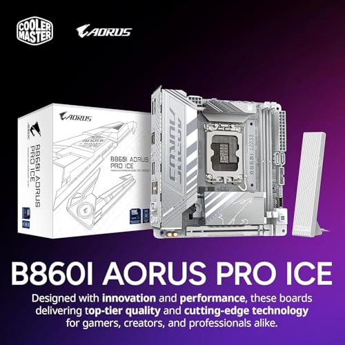 Image of Cooler Master NR2 Pro Mini ITX - Intel Ultra 7 265F 2.4GHz (5.3 GHz Turbo) | Gigabyte RTX 5070 16GB & B860I AORUS PRO ICE| 32GB DDR5 6000MHz | 2TB Gen4 M.2 | WiFi | Windows 11 | 280mm AIO Gaming PC
