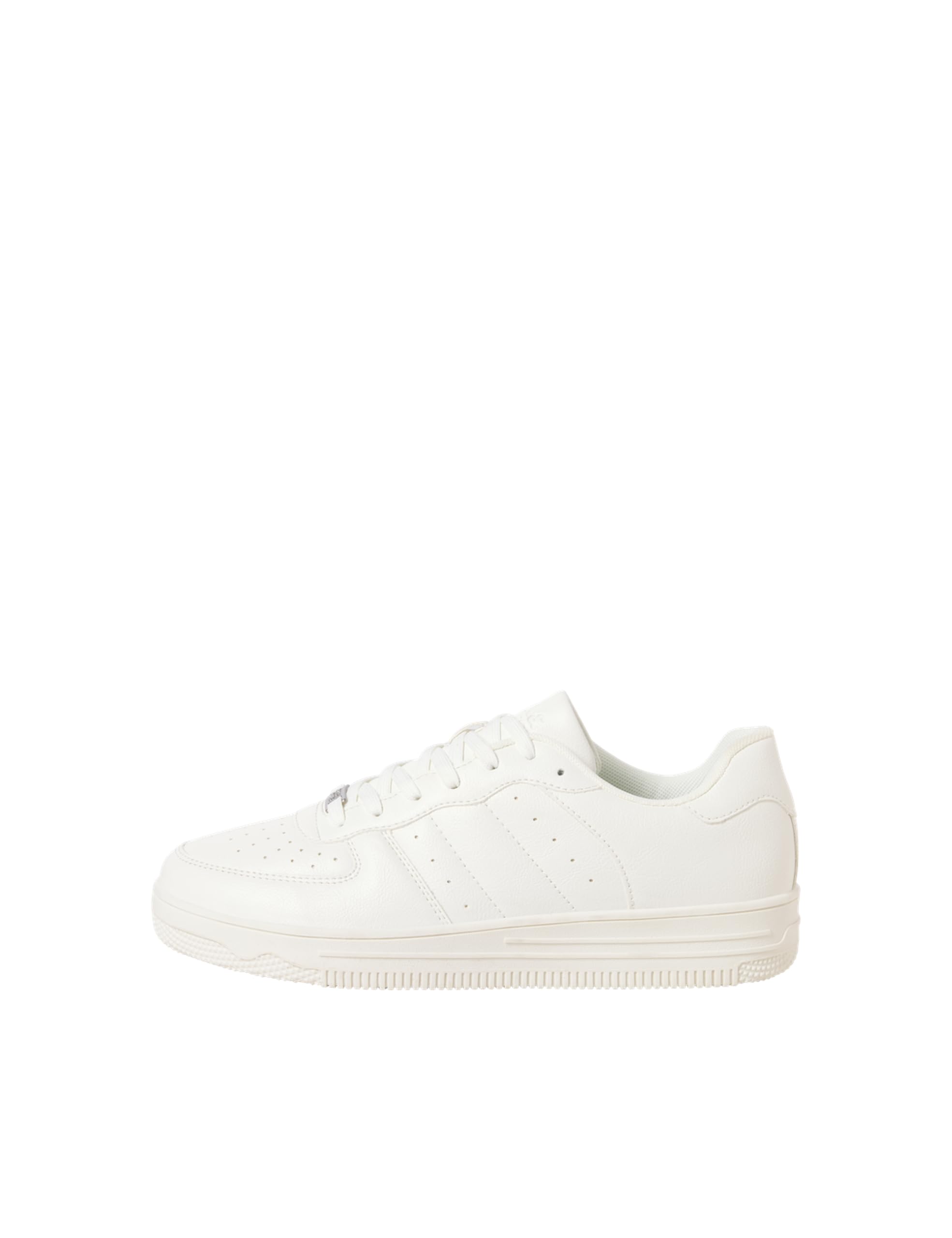 JACK & JONES Men's Jfwdanger Pu Trainers Noos, White, EU 46, White, 12 UK