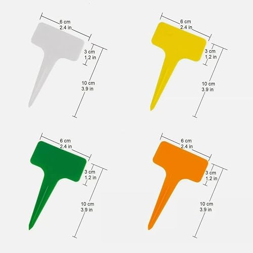 Miniatura 8 de Tres ollas y bandejas hexagonales de plástico para bonsái + pala de plástico y 6 marcadores en forma de T